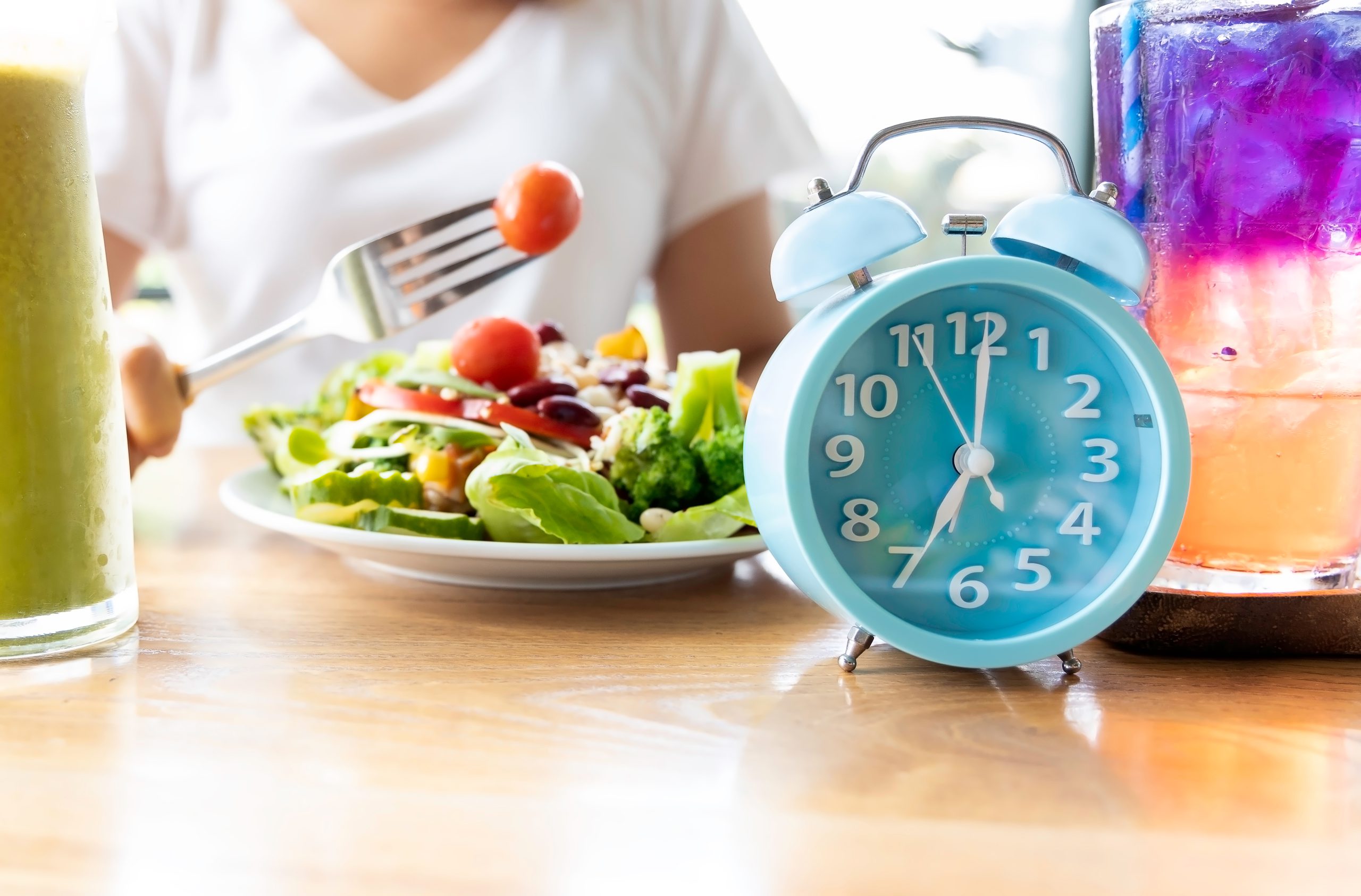 Intermittent fasting klok salade