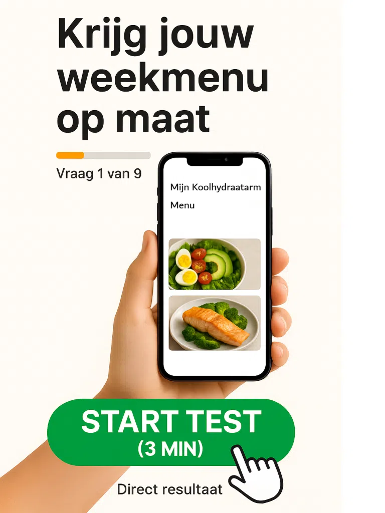 Mijn Koolhydraatarm Menu