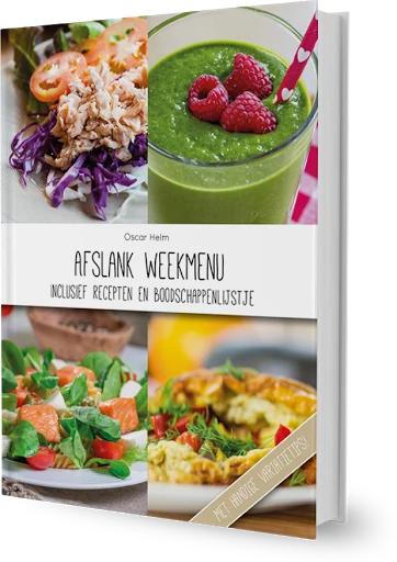 Download Gratis Mijn Afslank Weekmenu inclusief Lekkere Recepten en Boodschappenlijstje