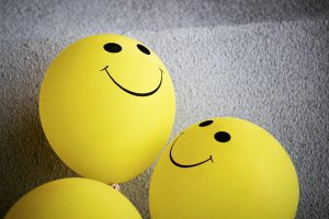 ballons smiley