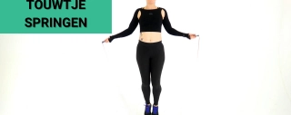 Video: 5 Minuten Workout Touwtje Springen voor Vetverbranding en Conditie