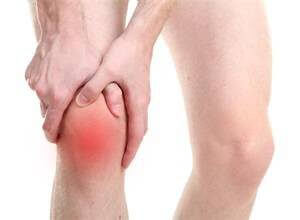 douleur au genou causée par une inflammation