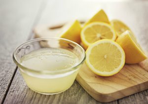 jus de citron pour cure