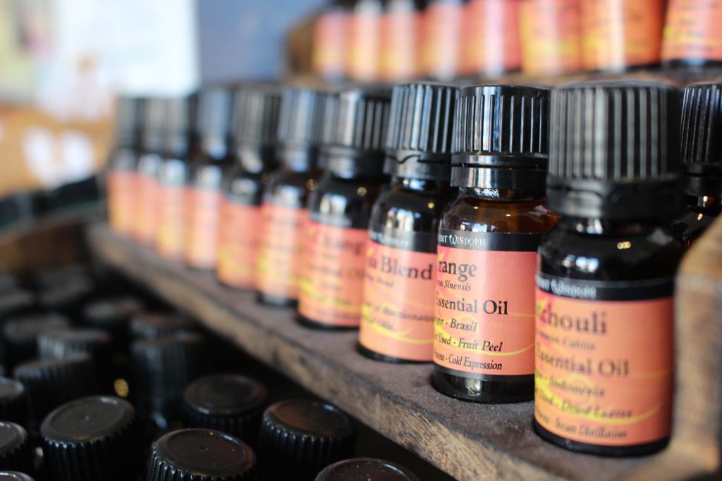 huiles essentielles d'aromathérapie