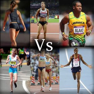 hardloop atleten versus sprinters atleten hardlopen