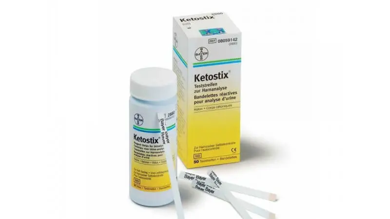 ketosestix verpakking uitgelicht
