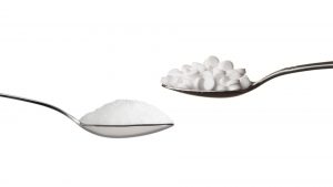 lepel suiker versus lepel kunstmatige zoetstoffen