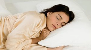 photo d'une femme qui dort