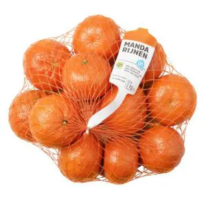 mandarijn in een zakje