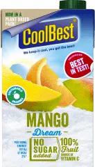 Coolbest mango smaak verpakking