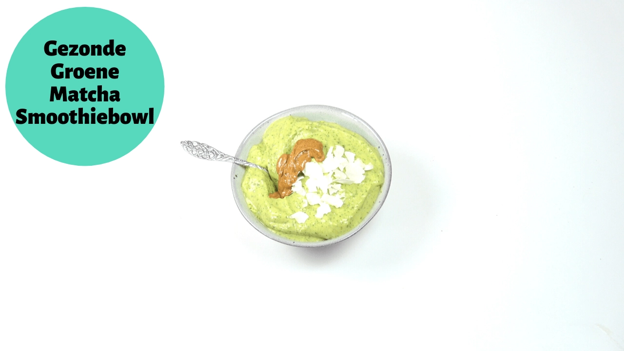 Video: Recept - Super Groene Matcha Smoothiebowl