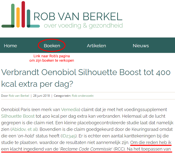 Rob van Berkel website boeken promotie