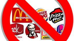 Logo's van fastfood bedrijven