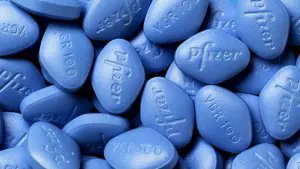 blauwe erectiepillen van fabrikant Pfizer