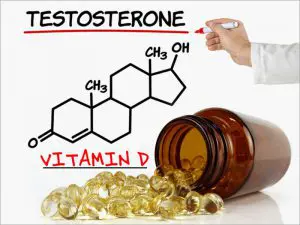 Verband tussen hogere testosteron waarden en hogere vitamine D waarden